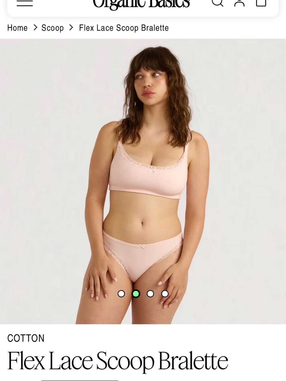 Flex Lace Scoop Bralette